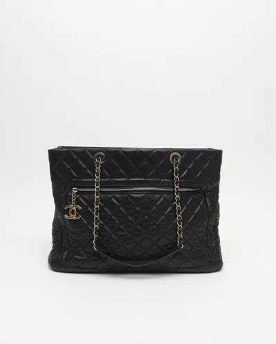 Pre-owned Chanel Cc Chain Tote Bag