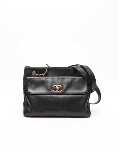 Pre-owned Chanel Cc Chain Tote Bag