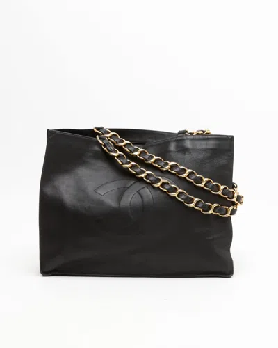 Pre-owned Chanel Cc Chain Tote Bag