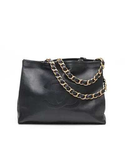 Pre-owned Chanel Cc Chain Tote Bag