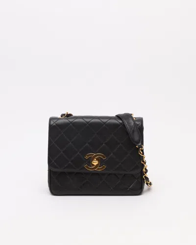 Pre-owned Chanel Cc Classic Crossbody Bag In Black