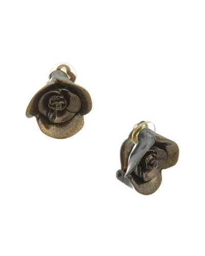 Pre-owned Chanel Cc Earrings (authentic Pre-loved)