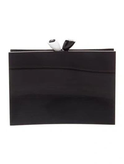 Pre-owned Chanel Cc Kiss-lock Clutch In Multi
