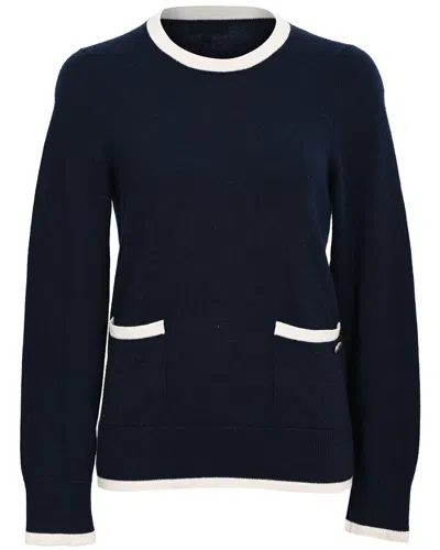 Pre-owned Chanel Cc Knitted Button-embellished Sweater
