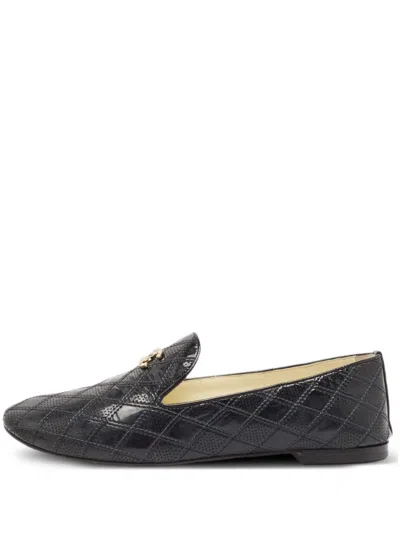 Pre-owned Chanel Cc Logo Loafers