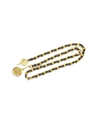 Pre-owned Chanel Cc Metal Belt (authentic Pre-loved)
