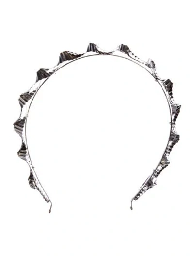 Pre-owned Chanel Cc Metal Headband