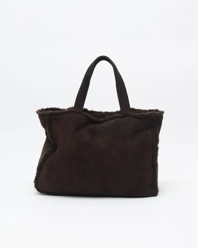 Pre-owned Chanel Cc Mouton Tote Bag