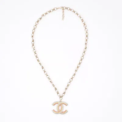 Pre-owned Chanel Cc Necklace Multicolour Base Metal