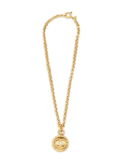 Pre-owned Chanel Cc-pendant Necklace