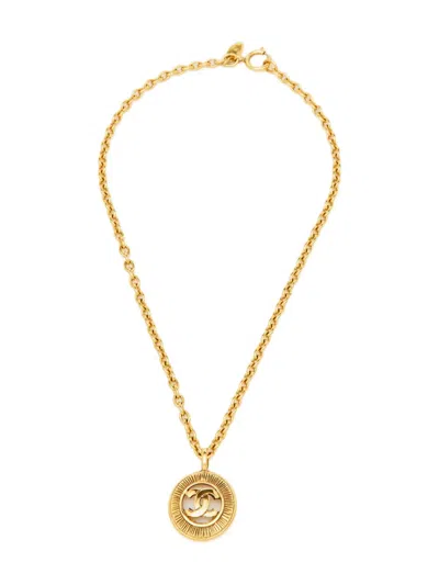Pre-owned Chanel Cc Pendant Necklace