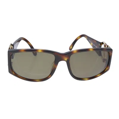 Pre-owned Chanel Cc Plastic Glasses () In Brown