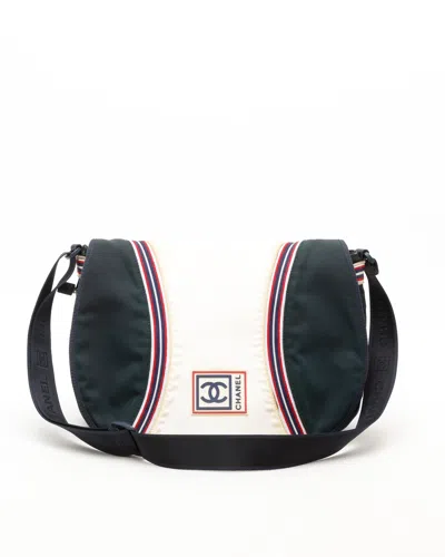 Pre-owned Chanel Cc Sport Line Messenger Bag
