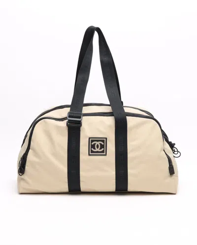 Pre-owned Chanel Cc Sport Line Weekend Bag