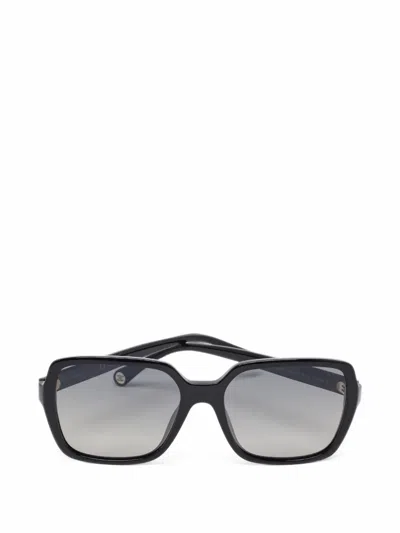 Pre-owned Chanel Cc Square Sunglasses In Black