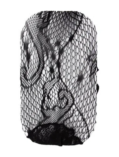 Pre-owned Chanel Cc Tights In Black