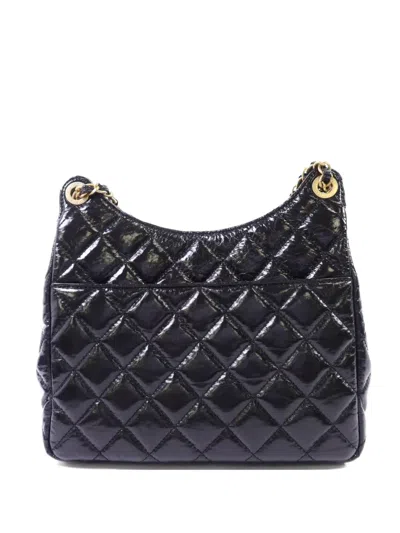 Pre-owned Chanel Cc Turn-lock Shoulder Bag In Black