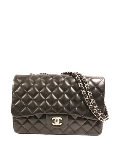 Pre-owned Chanel Cc Turn-lock Shoulder Bag In Black