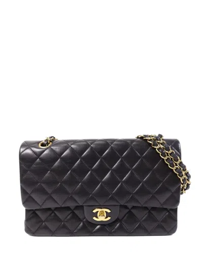 Pre-owned Chanel Cc Turn-lock Shoulder Bag In Black