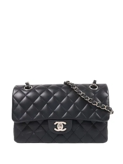 Pre-owned Chanel Cc Turn-lock Shoulder Bag In Black