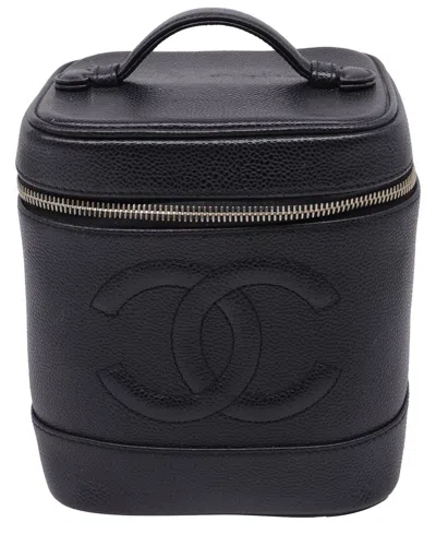 Pre-owned Chanel Cc Vanity Cosmetic Case (authentic Pre-loved)