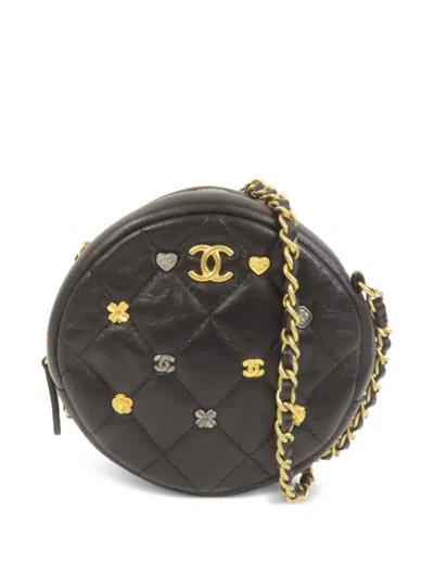 Pre-owned Chanel Cc-charm Shoulder Bag In Black