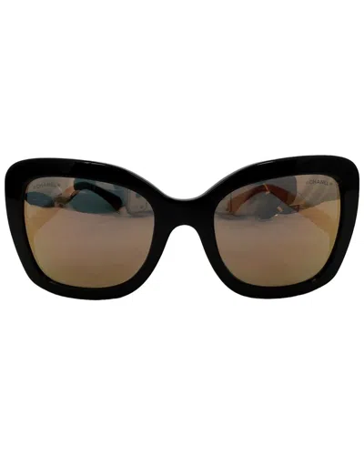 Pre-owned Chanel Ch5370 Oversized Square Frame Sunglasses (authentic Pre-loved)