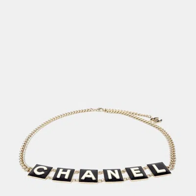 Pre-owned Chanel Chain Belt In Multicolor