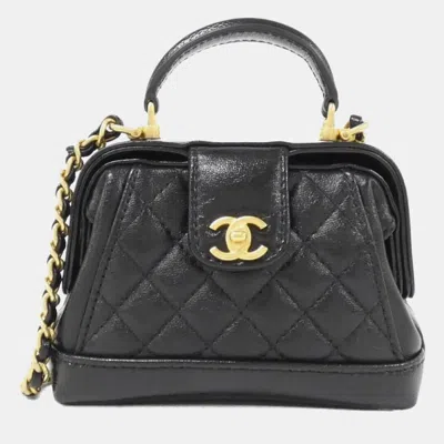Pre-owned Chanel Chain Clutch In Black