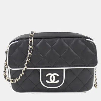 Pre-owned Chanel Chain Clutch In Black