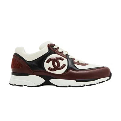 Pre-owned Chanel Sneaker 'brown White Black' | Men's Size 36.5