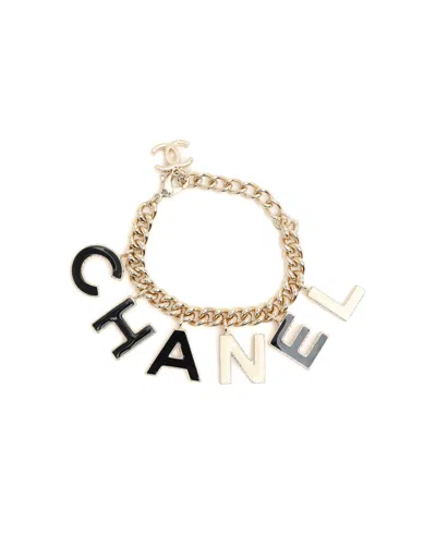 Chanel Charm Bracelet In Gold
