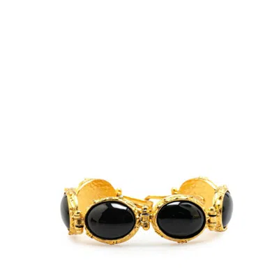 Pre-owned Chanel Charm Bracelet () In Black