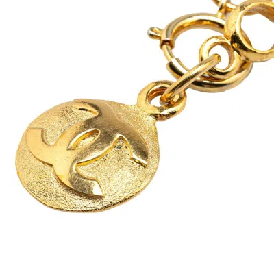Pre-owned Chanel Charm Bracelet () In Gold