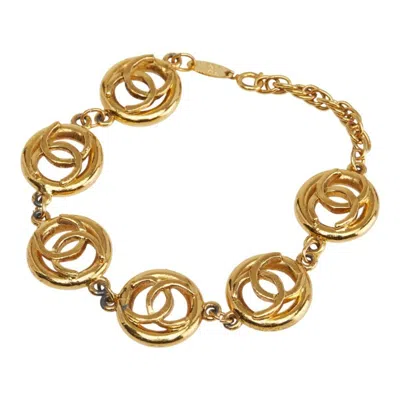 Pre-owned Chanel Charm Bracelet () In Gold