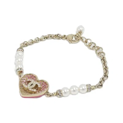 Pre-owned Chanel Charm Bracelet () In Silver