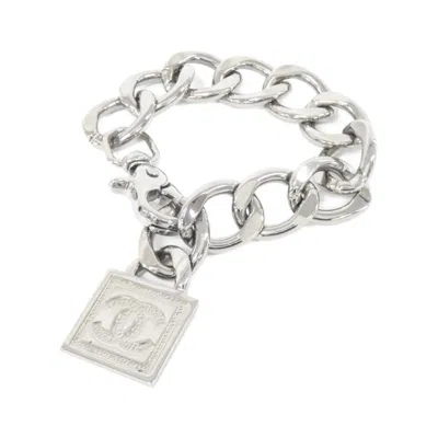 Pre-owned Chanel Charm Bracelet () In Silver