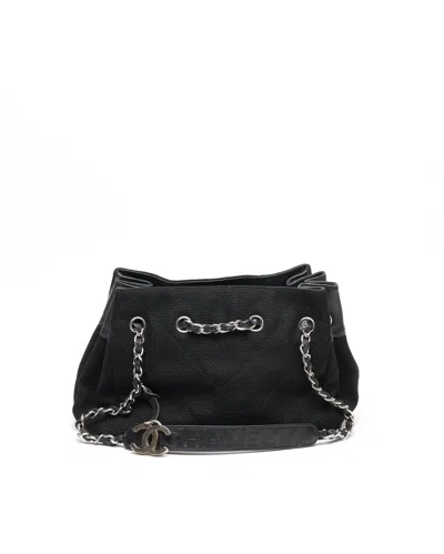 Pre-owned Chanel Chevron Chain Tote Bag