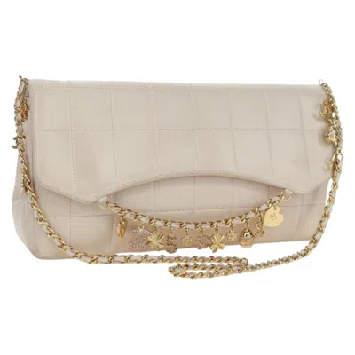 Pre-owned Chanel Chocolate Bar Accordion Reissue Flap Bag Quilted Lambskin Pink_gold Leather Handbag (pre-owne