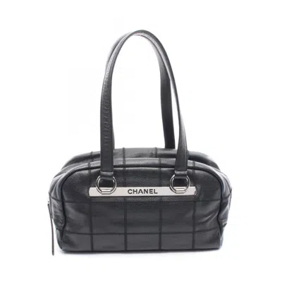 Pre-owned Chanel Chocolate Bar Aurora Pink Grained Calfskin Tote Bag () In Multi