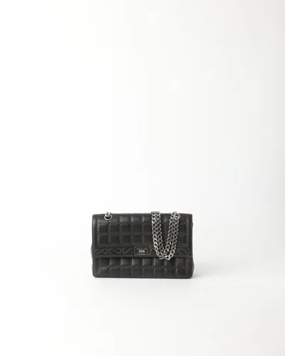 Pre-owned Chanel Chocolate Bar Mademoiselle Shoulder Bag