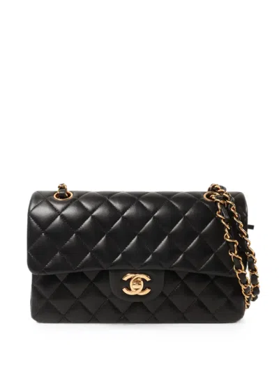 Pre-owned Chanel Classic 23 Shoulder Bag In Black