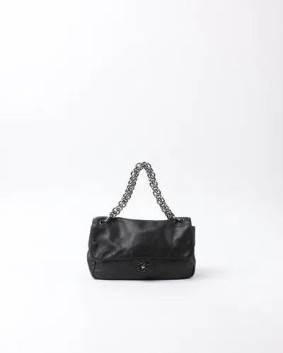 Pre-owned Chanel Classic Chain Flap Bag In Black