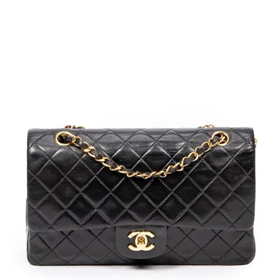 Pre-owned Chanel Classic Double Flap 26 In Black