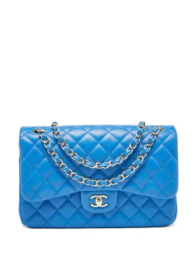 Pre-owned Chanel Classic Double Flap Leather Bag