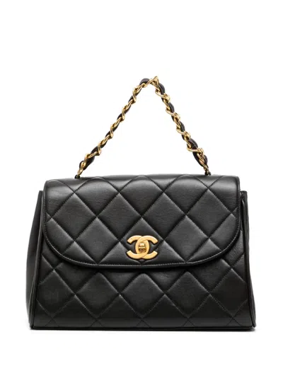 Pre-owned Chanel Classic Flap Handbag In Black