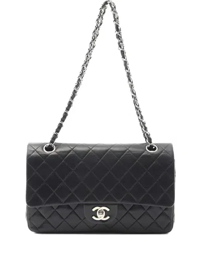 Pre-owned Chanel Classic Flap Shoulder Bag In Black