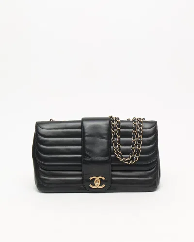 Pre-owned Chanel Classic Horizontal Double Chain Flap Bag