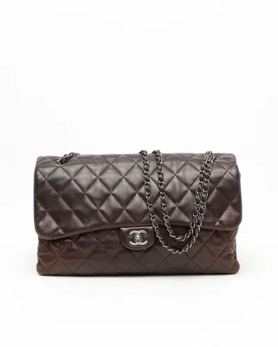 Pre-owned Chanel Classic Maxi Single Flap Bag