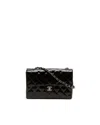 Chanel Classic Medium Single Flap Bag In Black